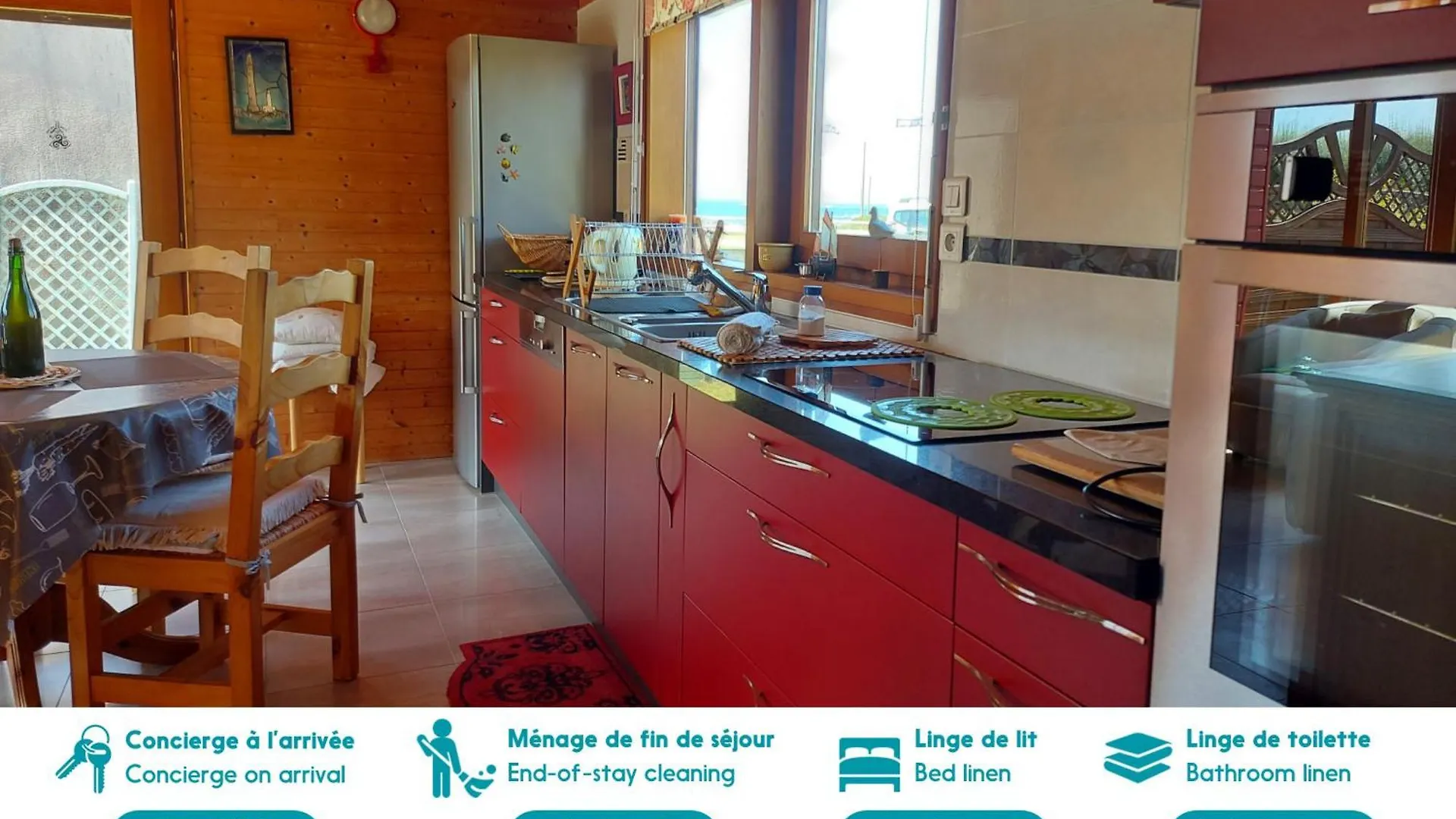 Face A La Mer, Maison Sur La Dune Pour 4 Personnes Plouguerneau Holiday home